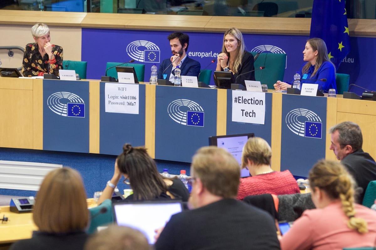 Focus on eva kaili, Seminar for journalists. Fighting Disinformation in Digital Age.