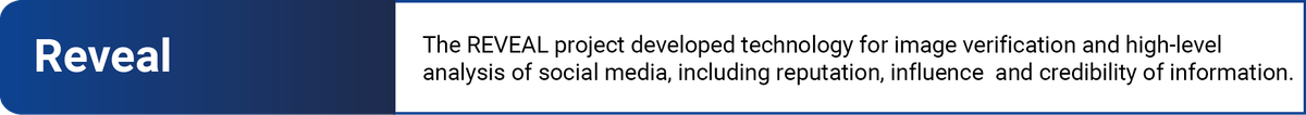 Reveal EU initiative tool to fight disinformation