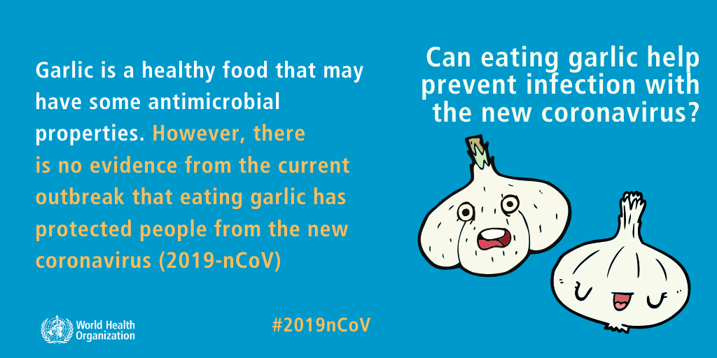 Can eating garlic help prevent infection with the new coronavirus?