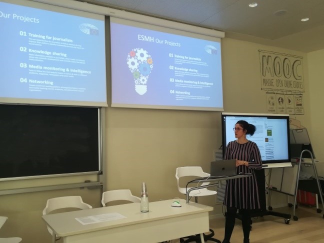 ESMH presentation at Milan