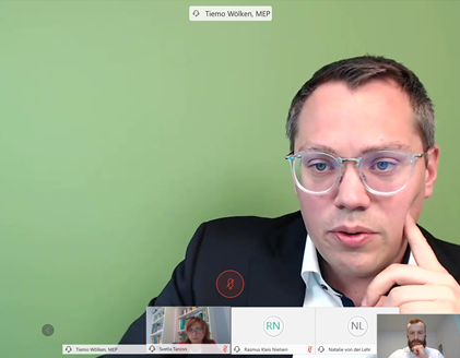 Tiemo Wölken (S&D, Germany), rapporteur for the Digital Services Act in Parliament's Committee on Legal Affairs (JURI)