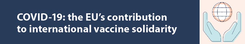 Infographic - COVID-19: the EU's contribution to global vaccine solidarity